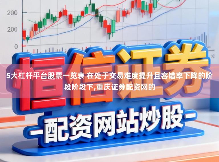 5大杠杆平台股票一览表 在处于交易难度提升且容错率下降的阶段阶段下,重庆证券配资网的