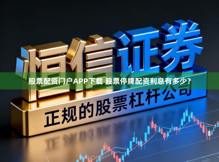 股票配资门户APP下载 股票停牌配资利息有多少？